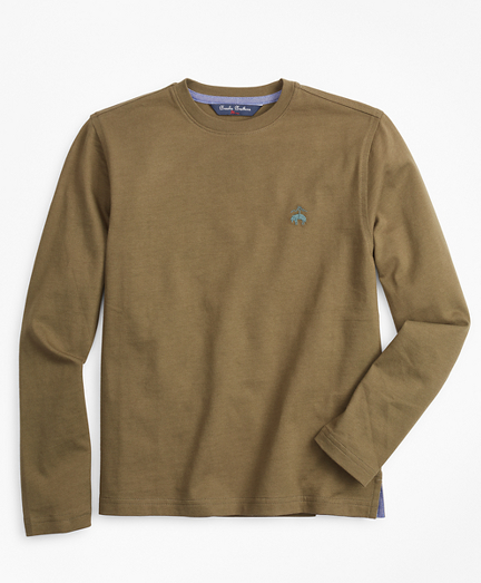 brooks brothers long sleeve t shirt