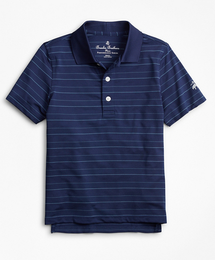 Boys Performance Series Bird's-Eye Polo Shirt