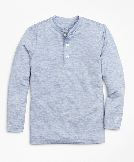 Boys Solid Henley - Brooks Brothers