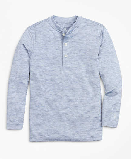 Boys Solid Henley