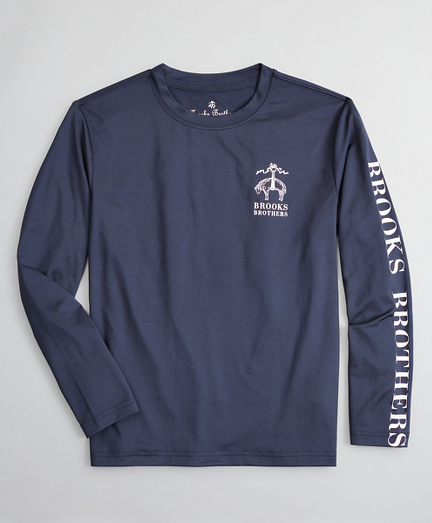 Boys 1818 Long-Sleeve Crewneck T-Shirt