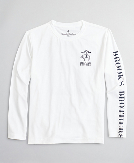 brooks brothers white t shirt