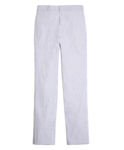 Boys Seersucker Prep Trouser