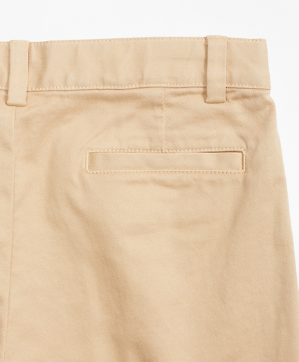 Boys Washed Cotton Stretch Chinos - Brooks Brothers
