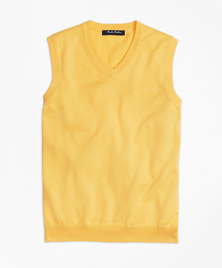 brooks vest yellow