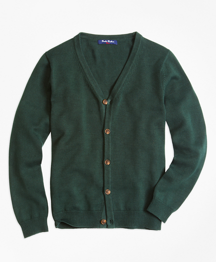 long ruffle cardigan