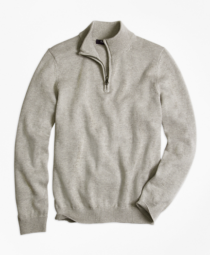 brooks brothers half zip sweater