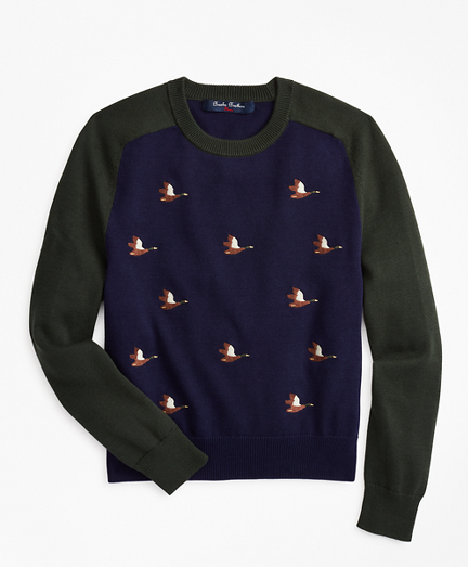 duck sweater