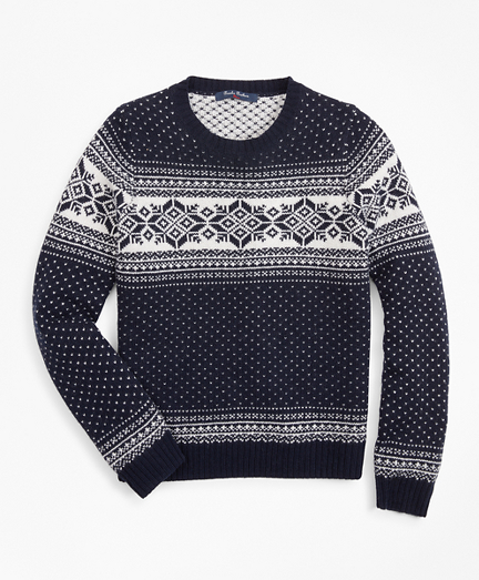 snowflake sweater