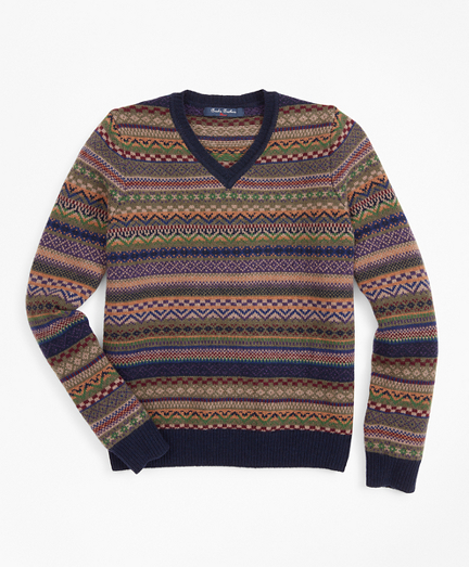 brooks brothers v-neck sweater