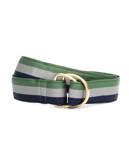 Stripe Ribbon Belt
