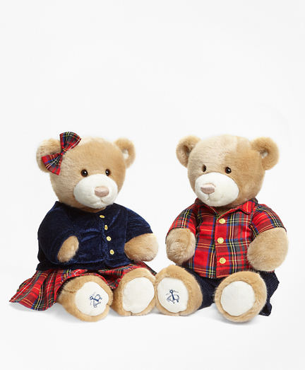 Brooksie® Holiday Bear - Brooks Brothers