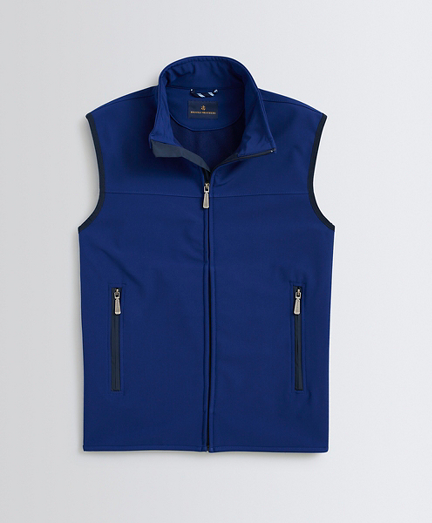 brooks brothers fleece vest