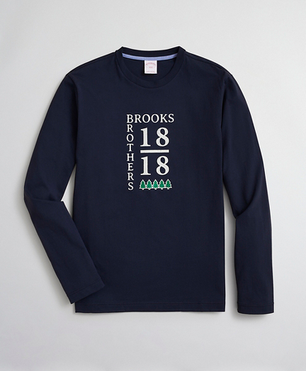 brooks brothers long sleeve tee