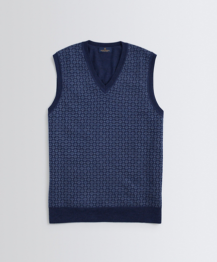 brooks vest white