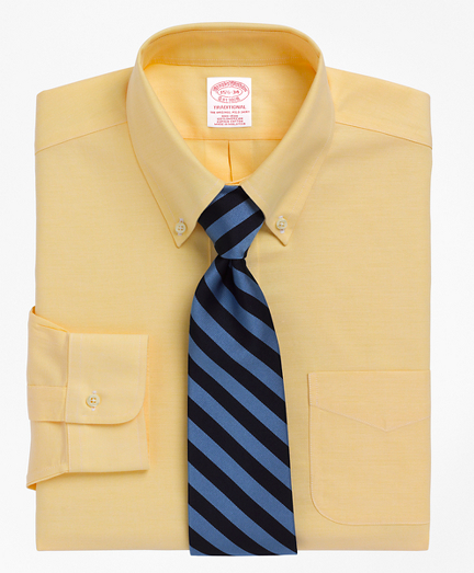 BrooksCool&reg; Traditional Relaxed-Fit Dress Shirt, Non-Iron Button-Down Collar