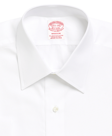 brooks brothers white dress shirt