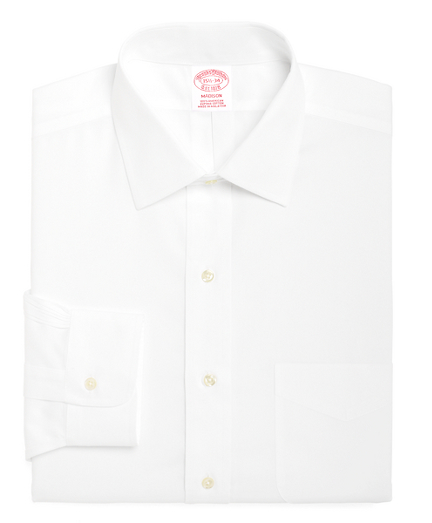 brooks brothers white dress shirt