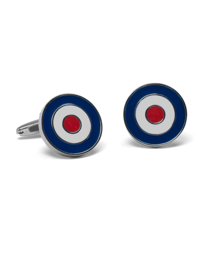 Bull's-Eye Cuff Links