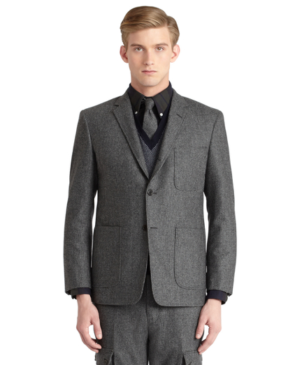 Houndstooth Patch Pocket Sport Coat - Brooks Brothers