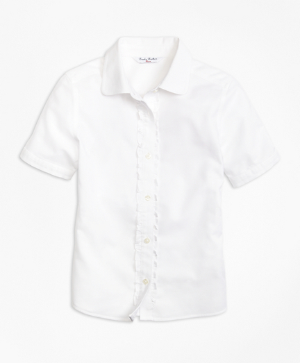 brooks brothers white oxford shirt