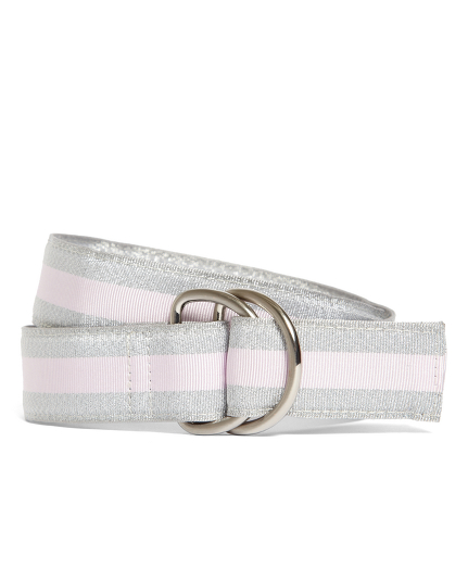 Striped Ribbon Belt