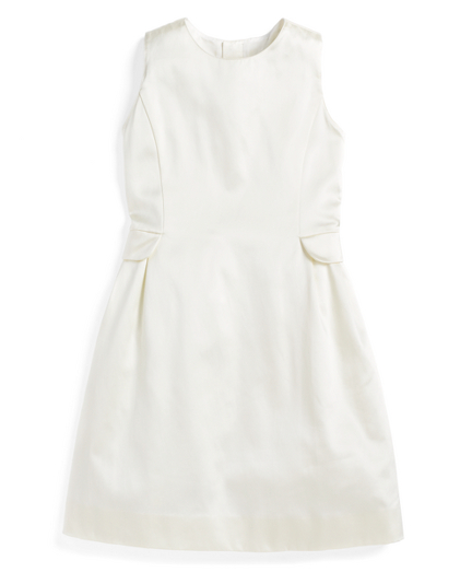 Girls Satin Sleeveless Dress