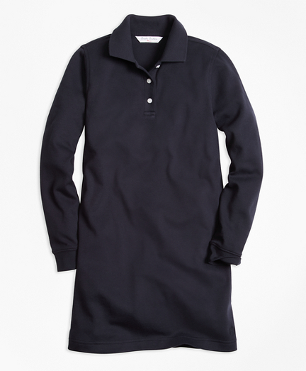 navy polo dress