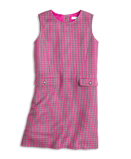 Girls Houndstooth Dress