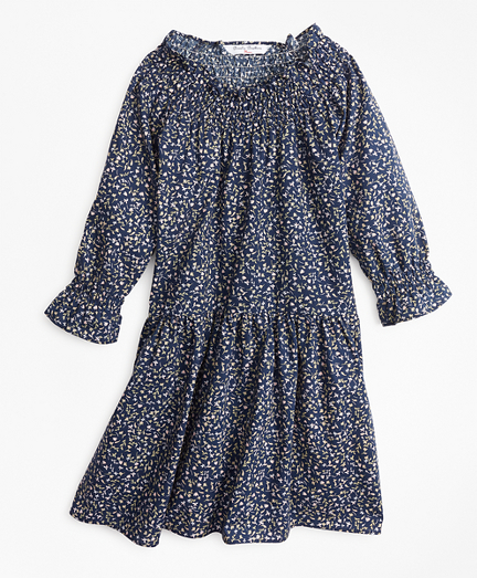 cotton peasant dress