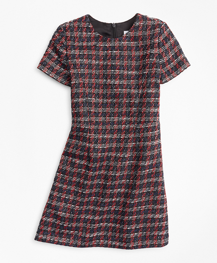 Girls Tweed Boucle Dress - Brooks Brothers