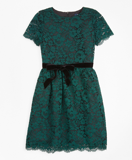 green lace dress girls