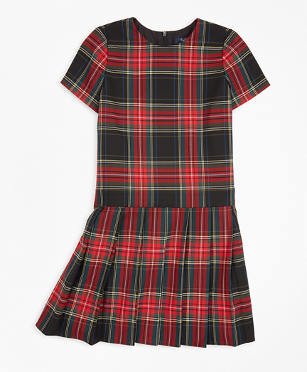 short tartan dress