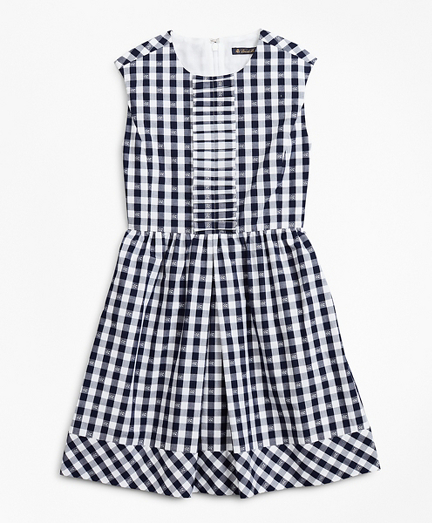 cotton gingham dress