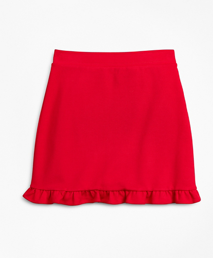Girls Knit Ponte Skirt