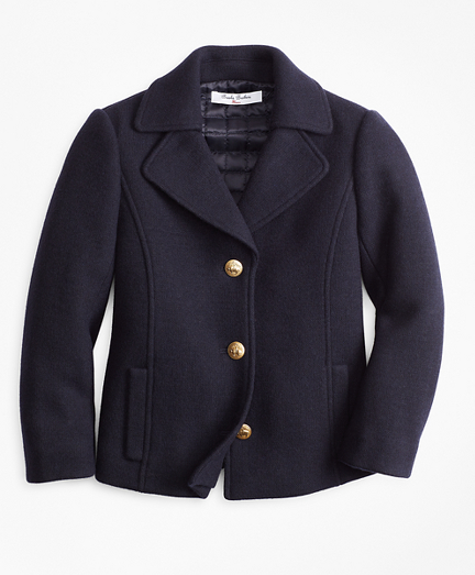 brooks brothers navy blazer gold buttons