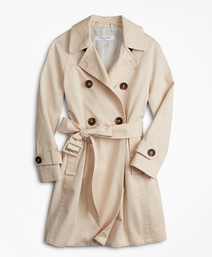 girls khaki coat