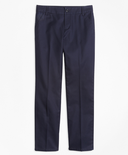 Navy Non-Iron Chino Pants | Brooks Brothers