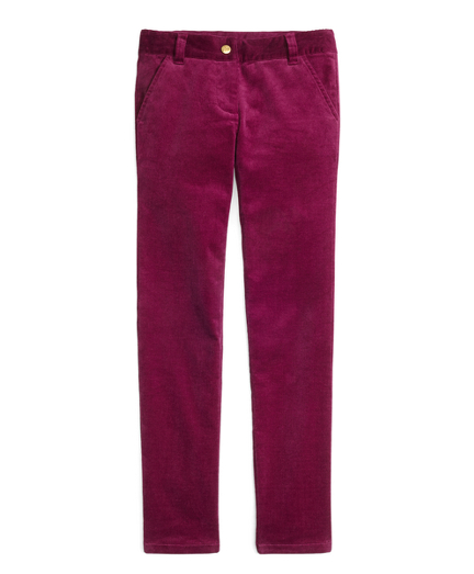 Girls Five-Pocket Skinny Corduroys