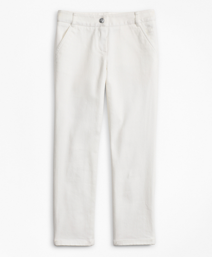 Girls Cotton Twill Pants
