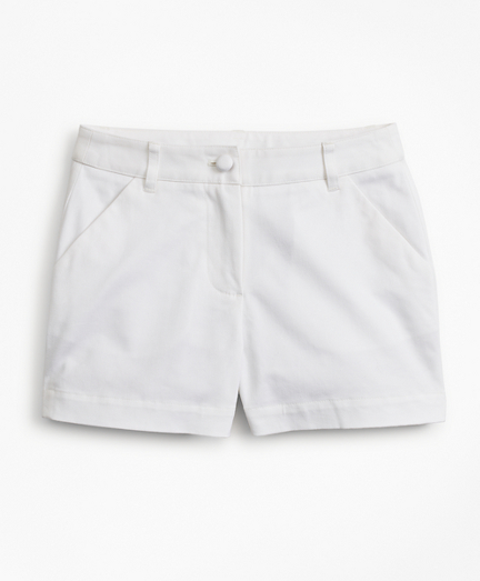 Girls Cotton Twill Shorts