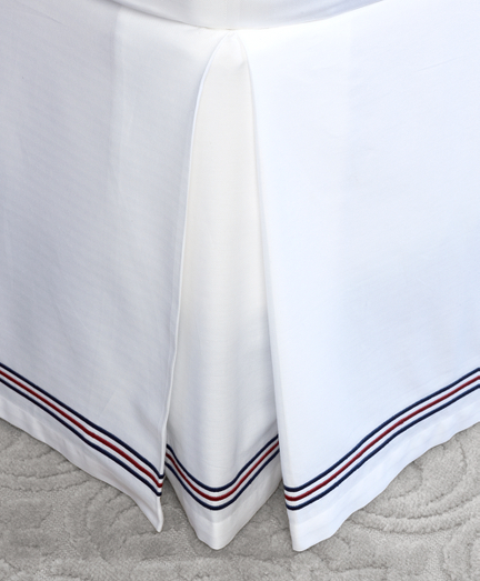 Herringbone King Bed Skirt