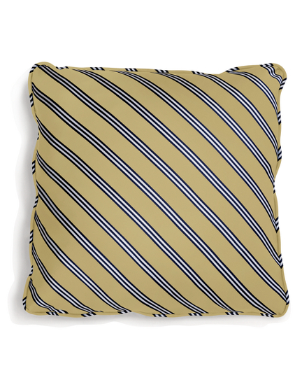Diagonal BB#1 Rep Stripe 18&quot Square Pillow