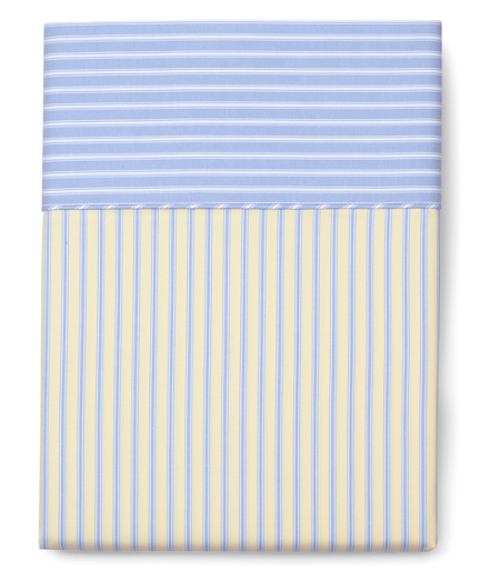 Stripe Queen Flat Sheet