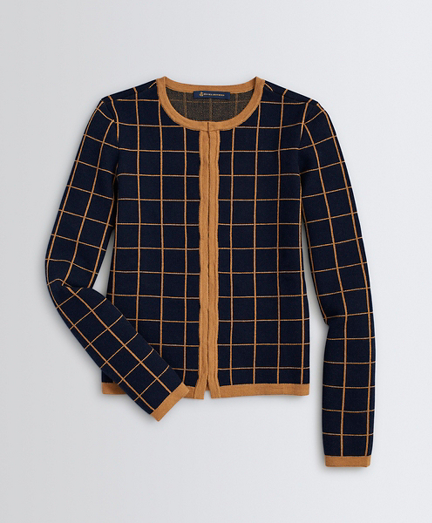 wool blend cardigan