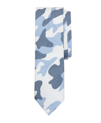 Oxford Striped Camouflage Slim Tie