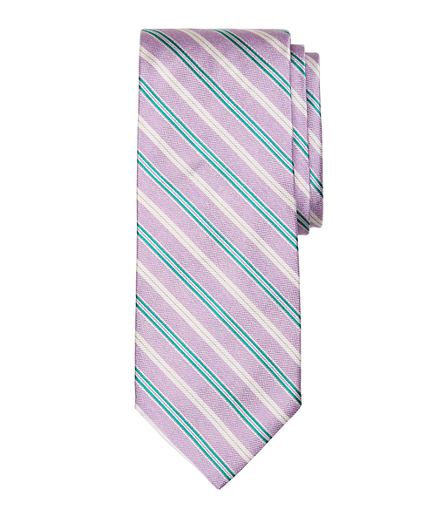 Melange Twin Stripe Tie