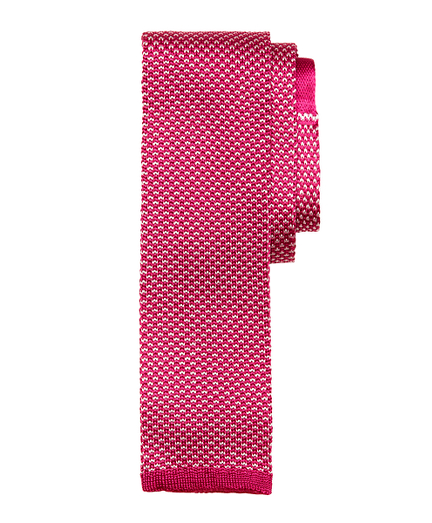Bird's-Eye Knit Tie