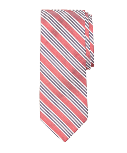 Framed Triple Stripe Tie