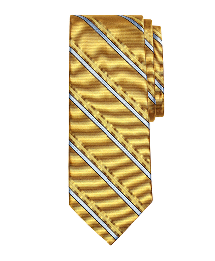 Alternating Double Stripe Tie